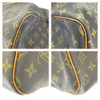 Louis Vuitton Monogram Keepall 60 Boston Bag Brown — view 6