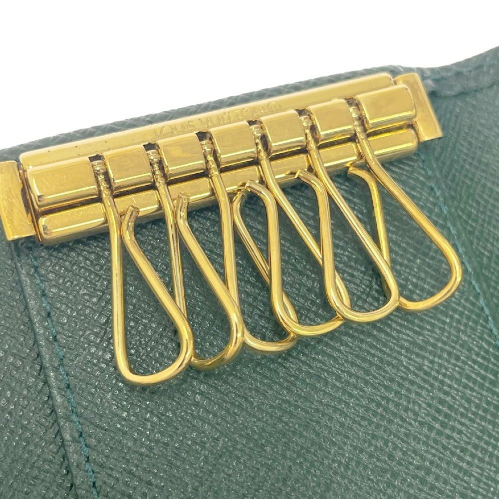 Louis Vuitton Taiga Multicles 6 Key Case Epi Sea — view 7