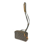Louis Vuitton Monogram Pochette Marly Bandouliere Brown — view 3