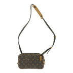 Louis Vuitton Monogram Pochette Marly Bandouliere Brown — view 4
