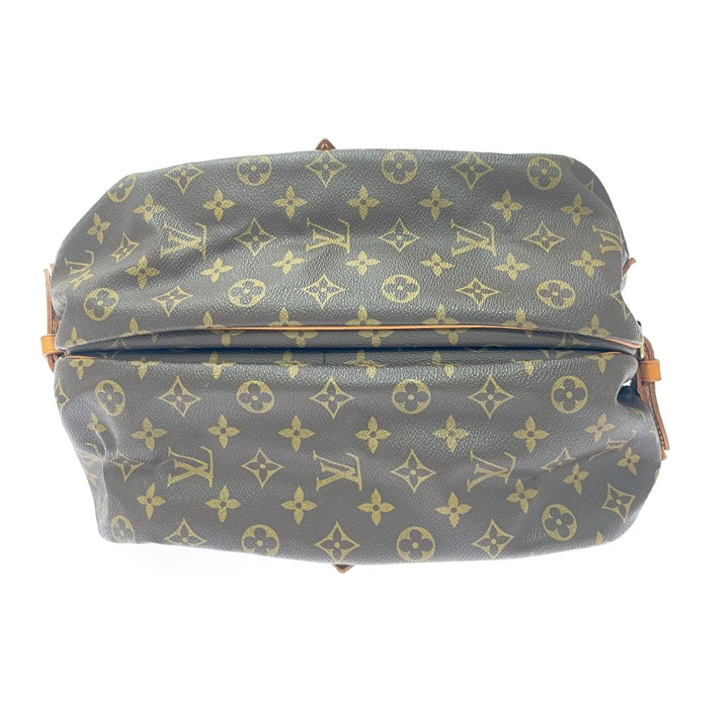 Louis Vuitton Monogram Saumur 35 Shoulder Bag Brown — view 5