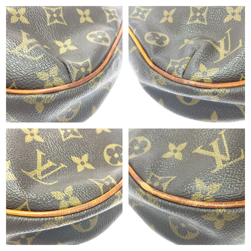 Louis Vuitton Monogram Odeon PM Shoulder Bag Brown — view 6