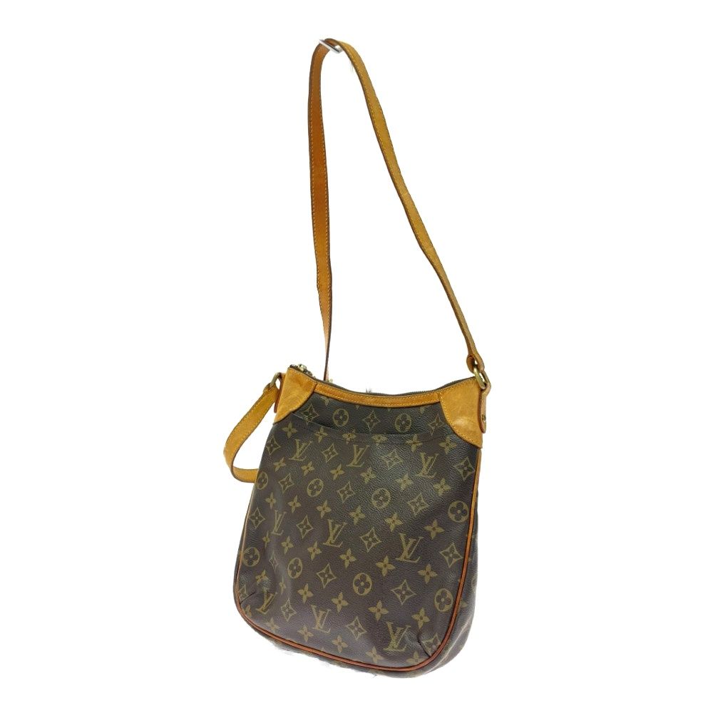 Louis Vuitton Monogram Odeon PM Shoulder Bag Brown — view 3