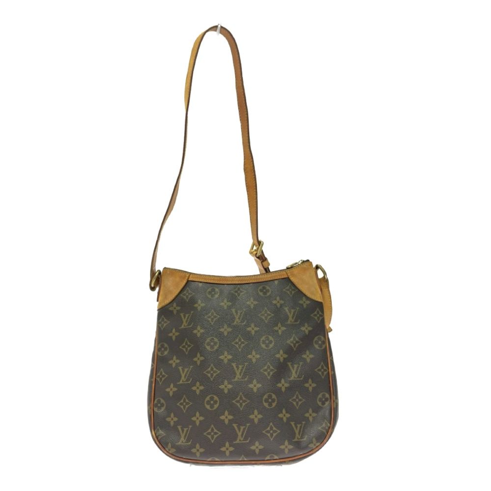 Louis Vuitton Monogram Odeon PM Shoulder Bag Brown — view 4