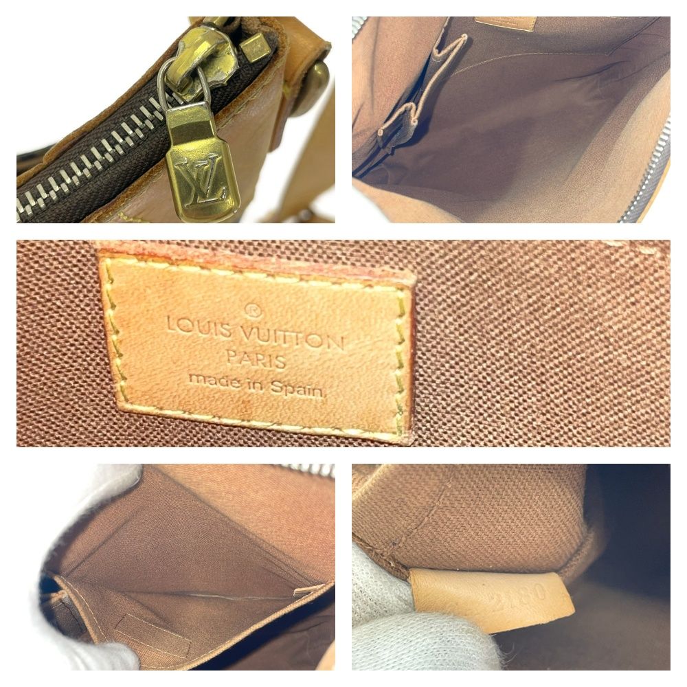 Louis Vuitton Monogram Odeon PM Shoulder Bag Brown — view 9
