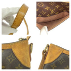 Louis Vuitton Monogram Odeon PM Shoulder Bag Brown — view 8
