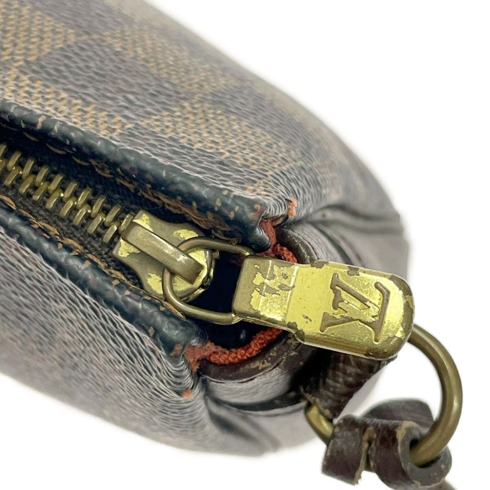 Louis Vuitton Damier Trousse Makeup Pouch Brown — view 7