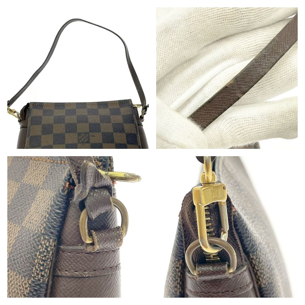 Louis Vuitton Damier Trousse Makeup Pouch Brown — view 8