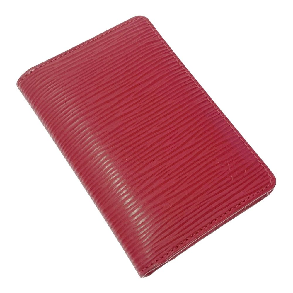 Louis Vuitton Epi Leather Organizer de Poche Card Case Rouge — view 3