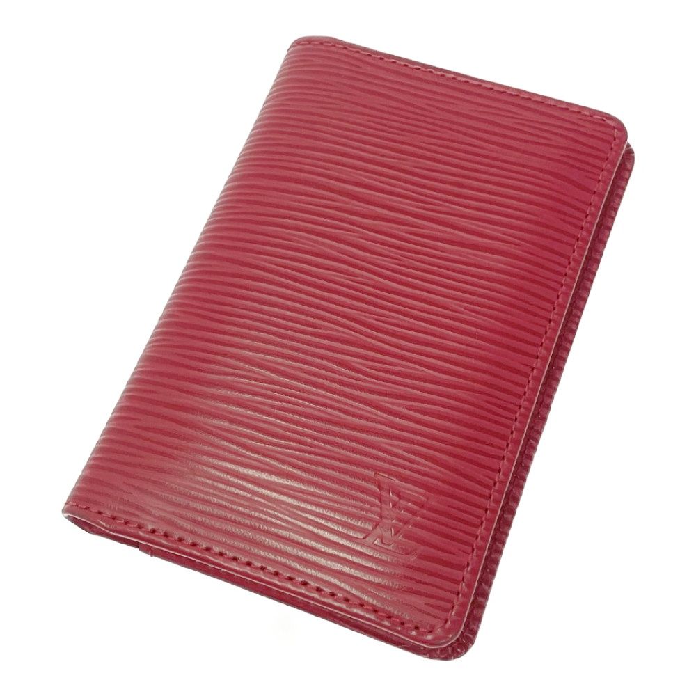 Louis Vuitton Epi Leather Organizer de Poche Card Case Rouge — view 4
