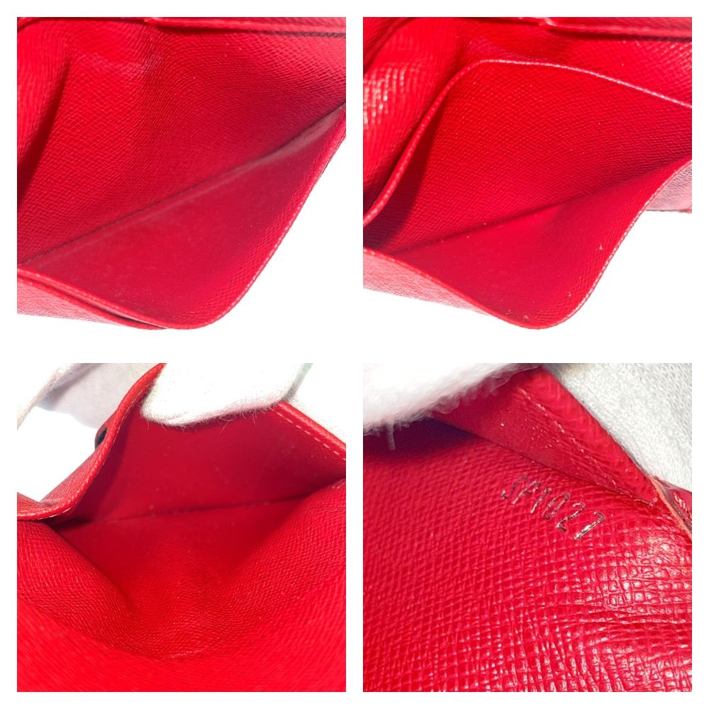 Louis Vuitton Epi Leather Organizer de Poche Card Case Rouge — view 8