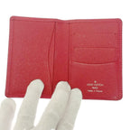 Louis Vuitton Epi Leather Organizer de Poche Card Case Rouge — view 6