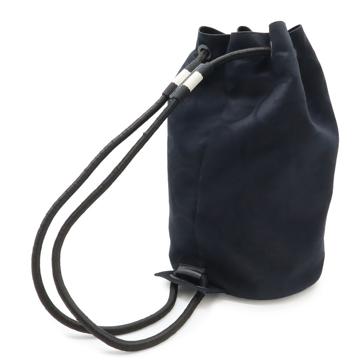 Gucci GG Logo Marine Shoulder Bag One Semi Drawstring — view 2