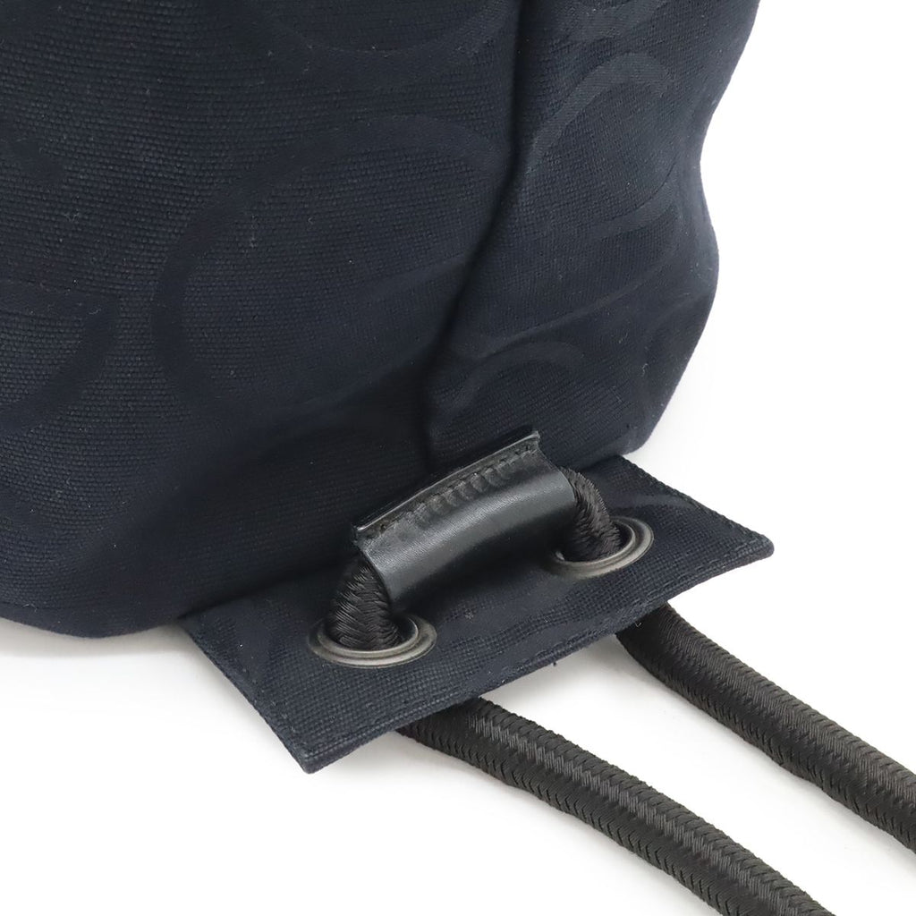 Gucci GG Logo Marine Shoulder Bag One Semi Drawstring — view 6