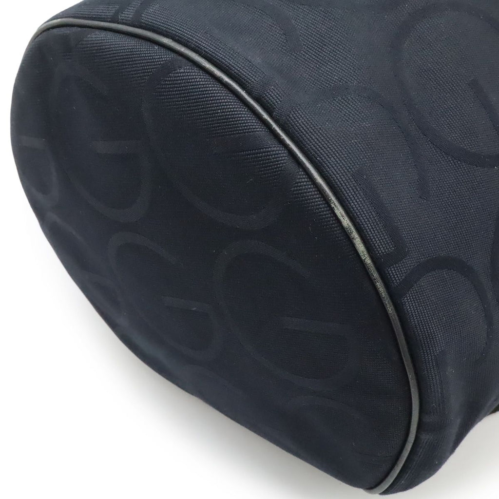 Gucci GG Logo Marine Shoulder Bag One Semi Drawstring — view 3