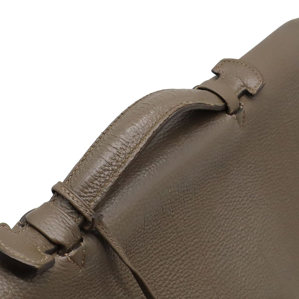 Hermes Sac a Depeches 41 Business Bree Fauxsu Document Purse Togo Leather — view 4