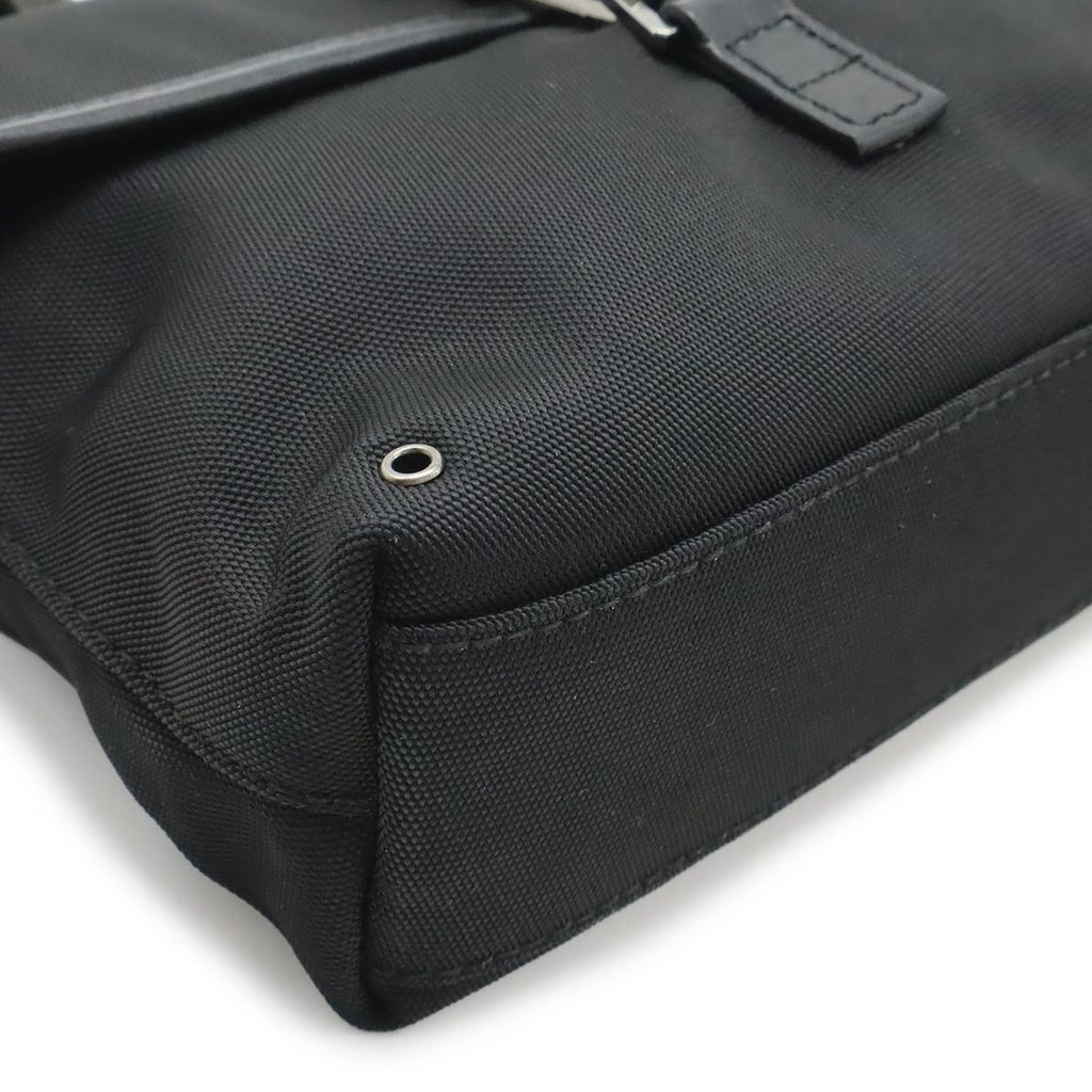 Gucci Body Bag Waist Pouch Nylon Canvas Black — view 3