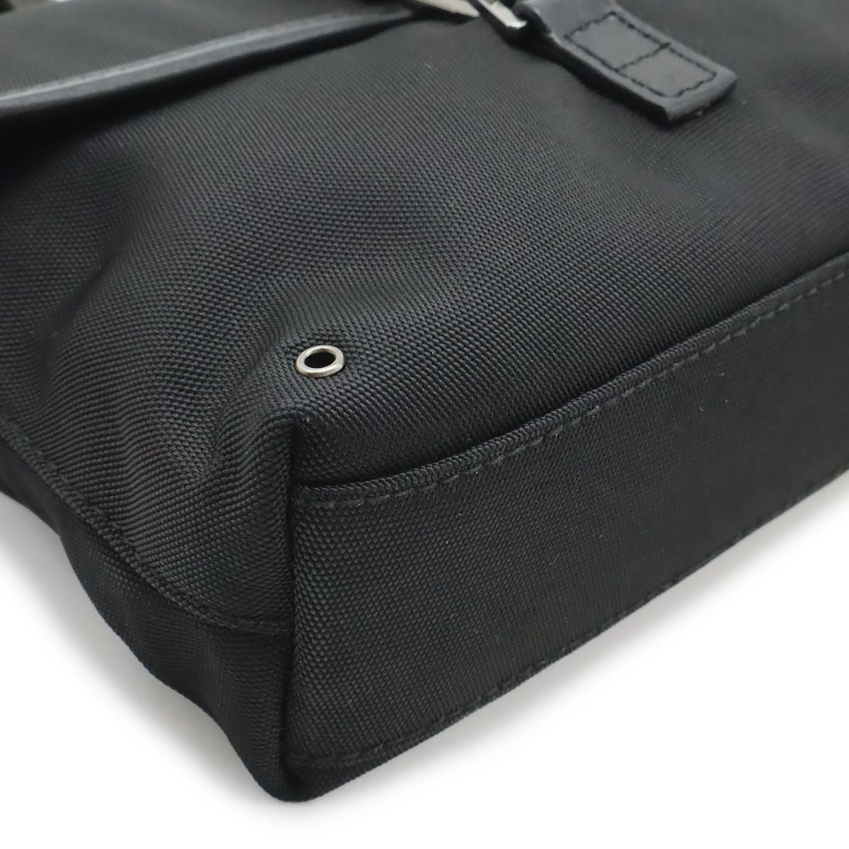 Gucci Body Bag Waist Pouch Nylon Canvas Black — view 3