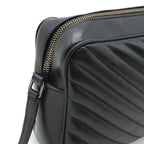 Saint Laurent Paris YSL Shoulder Bag Crossbody Stitch Quilted Leather Black — view 4