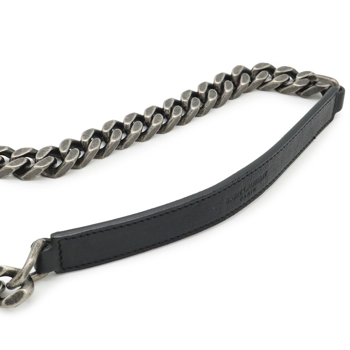 Saint Laurent Paris YSL Yves Carre Handbag 2-Way Chain — view 5