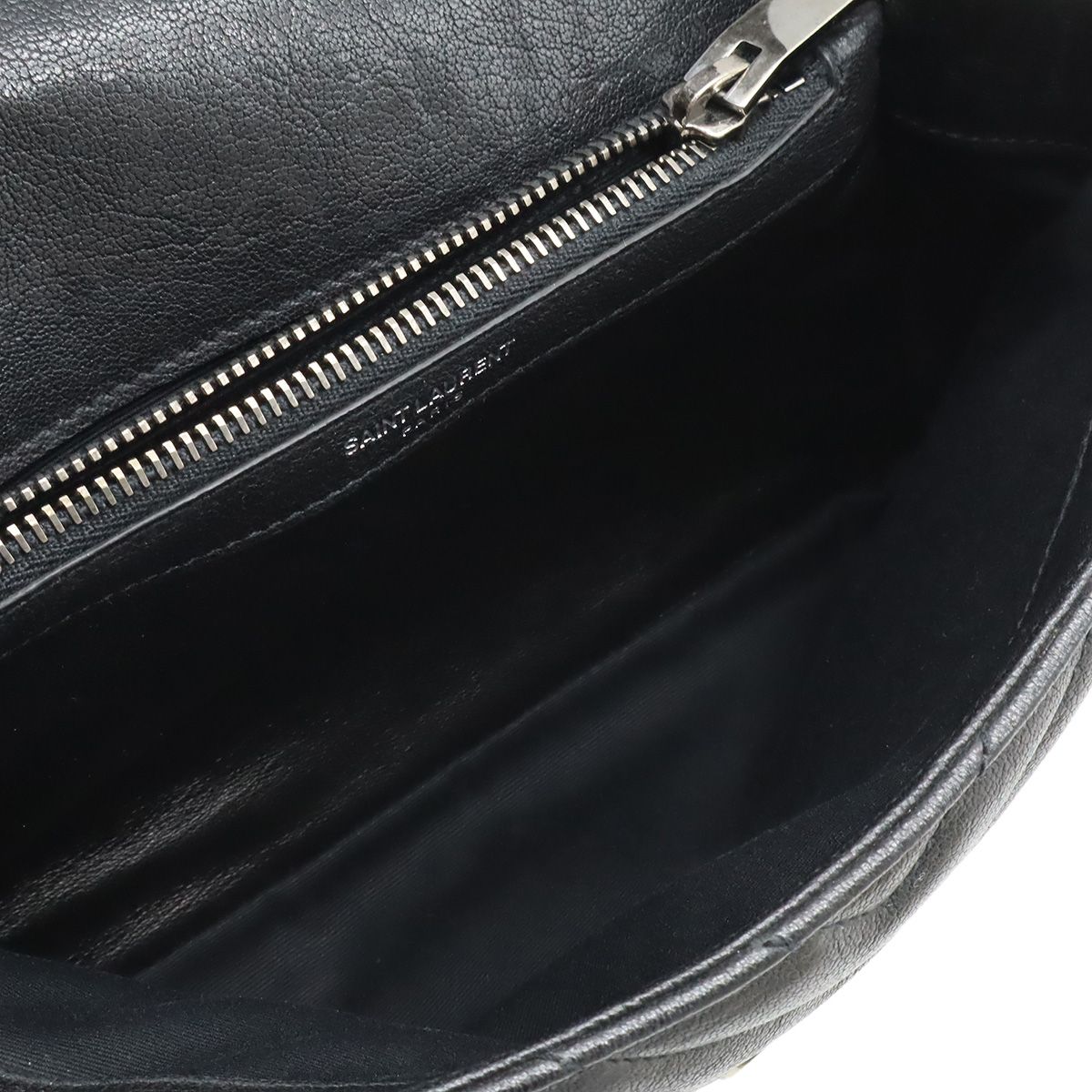 Saint Laurent Paris YSL Yves Carre Handbag 2-Way Chain — view 8