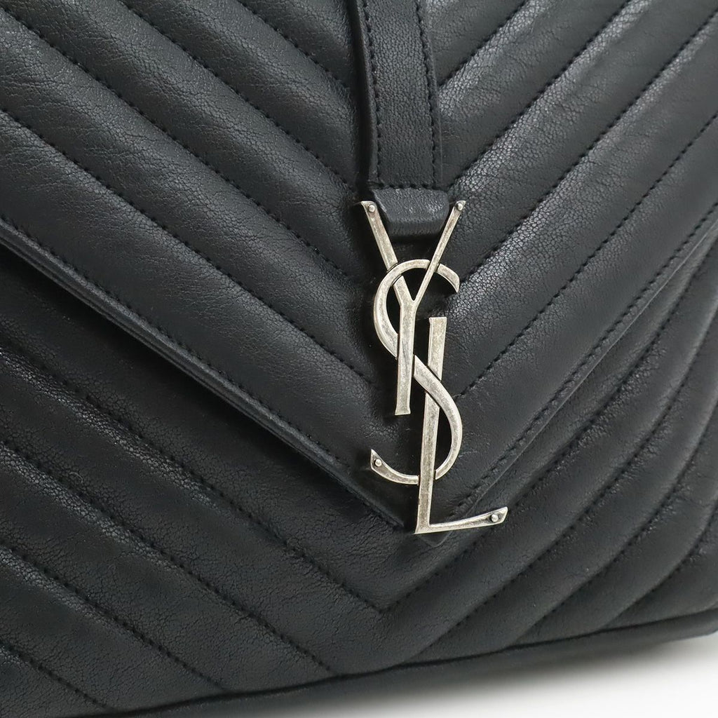 Saint Laurent Paris YSL Yves Carre Handbag 2-Way Chain — view 9