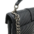 Saint Laurent Paris YSL Yves Carre Handbag 2-Way Chain — view 4