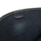 Hermes Buenaventura Mini Shoulder Bag Pochette Crossbody Toile Officier Leather — view 8