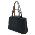 Hermes Kabak Elan PM Tote 2-Way Shoulder Bag Toile Officier Leather — view 2