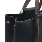 Hermes Kabak Elan PM Tote 2-Way Shoulder Bag Toile Officier Leather — view 7