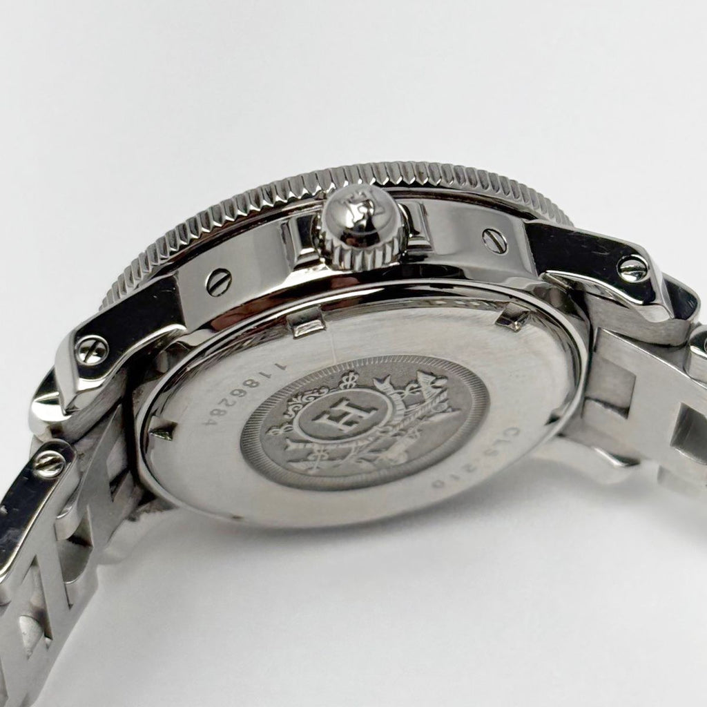 Hermes Watch Quartz Clipper Divers Navy Silver — view 4