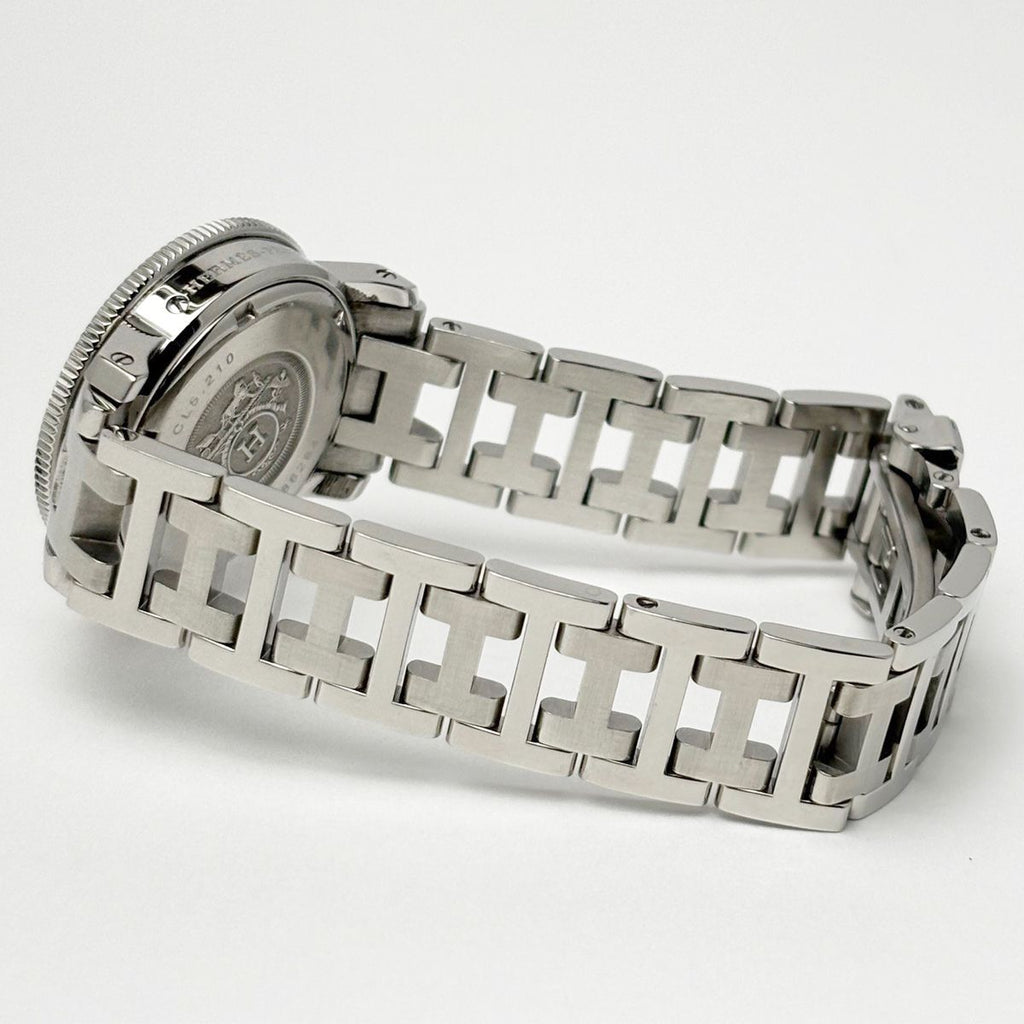 Hermes Watch Quartz Clipper Divers Navy Silver — view 7