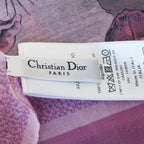 Dior Scarf Shawl Large Elephant Tiger Flower Pink — view 8