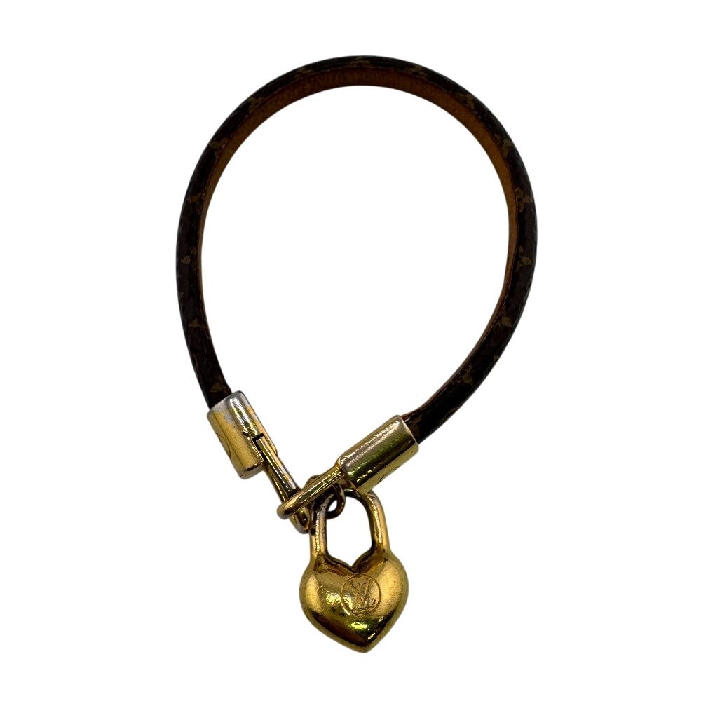Louis Vuitton Cles Adjustable Lock Bracelet Gold — view 2
