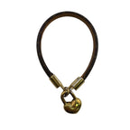 Louis Vuitton Cles Adjustable Lock Bracelet Gold — view 5