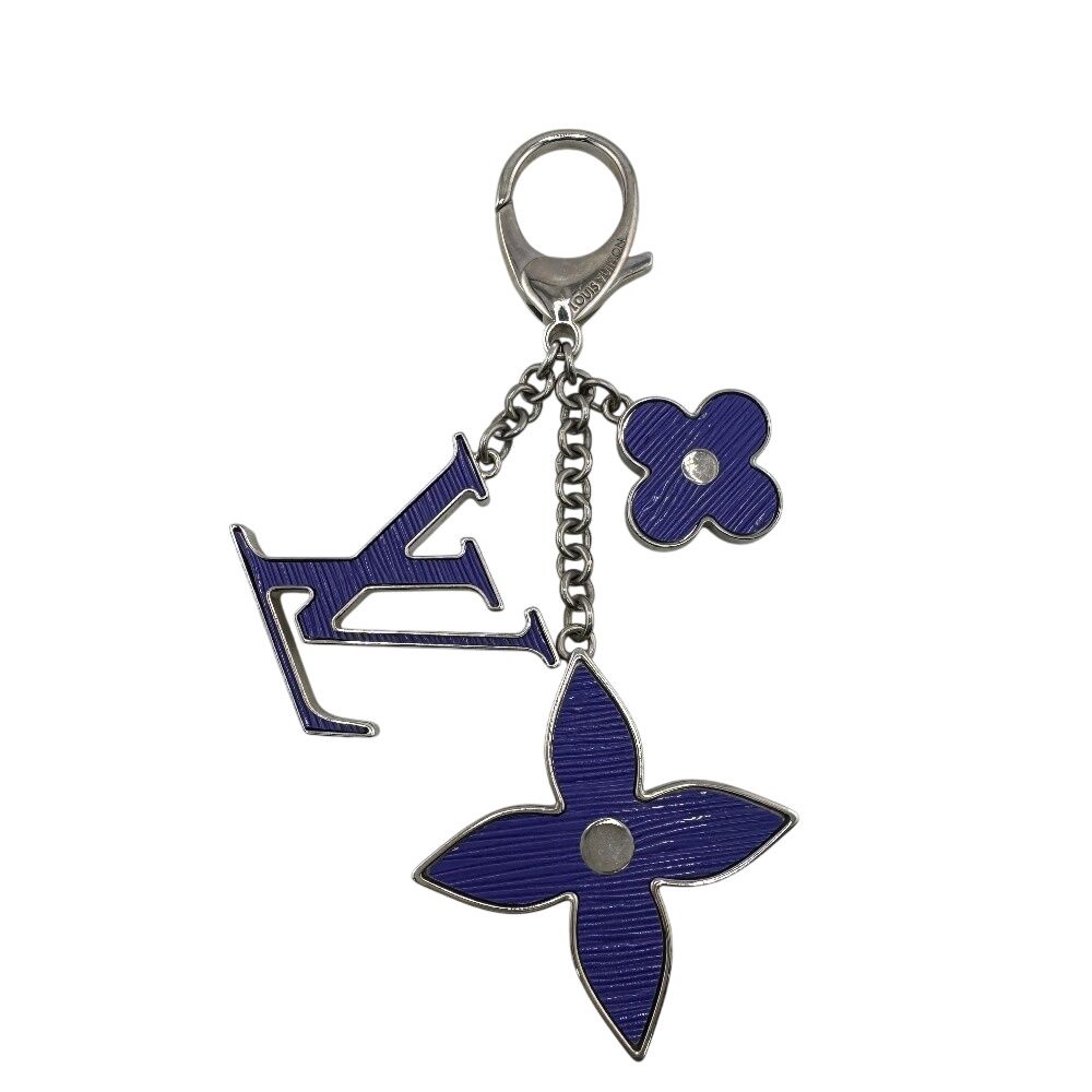 Louis Vuitton Key Holder Ring Bijou Sac Full Dou Epi Charm Purple — view 2