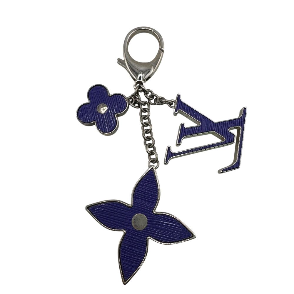 Louis Vuitton Key Holder Ring Bijou Sac Full Dou Epi Charm Purple — view 6