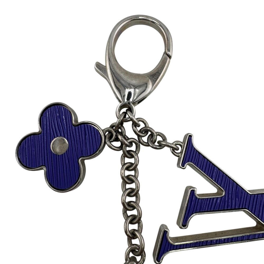 Louis Vuitton Key Holder Ring Bijou Sac Full Dou Epi Charm Purple — view 7