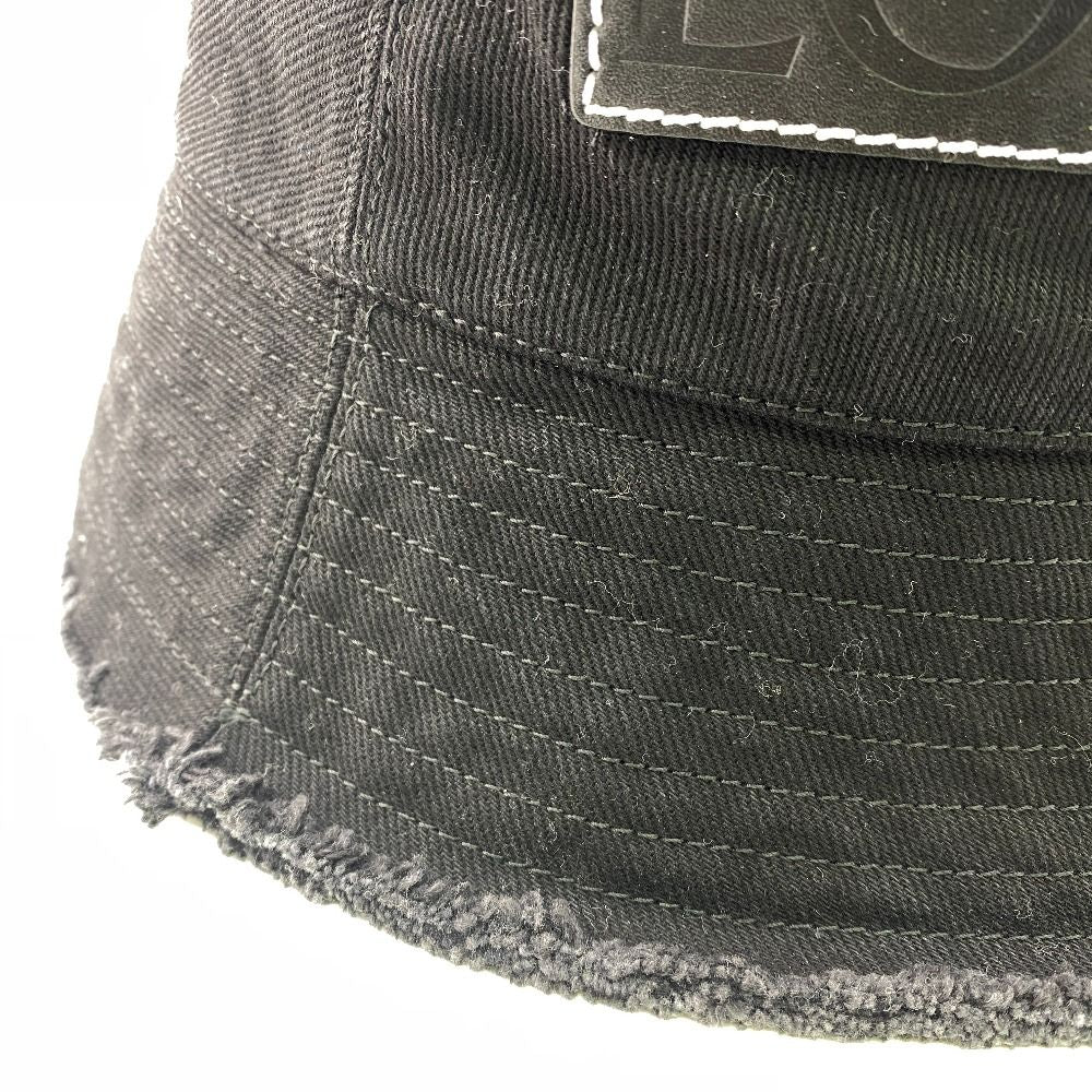 Loewe Logo Fringe Hat Black — view 6