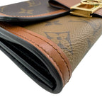 Louis Vuitton Portefeuille Sarah Long Wallet Brown — view 5
