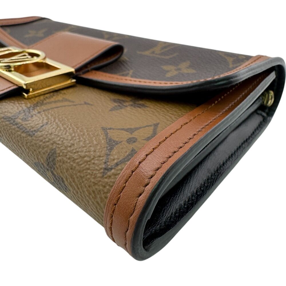Louis Vuitton Portefeuille Sarah Long Wallet Brown — view 4