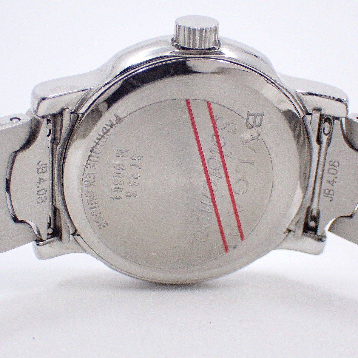 Bvlgari Solo Tempo Quartz Watch Black Dial SS — view 9