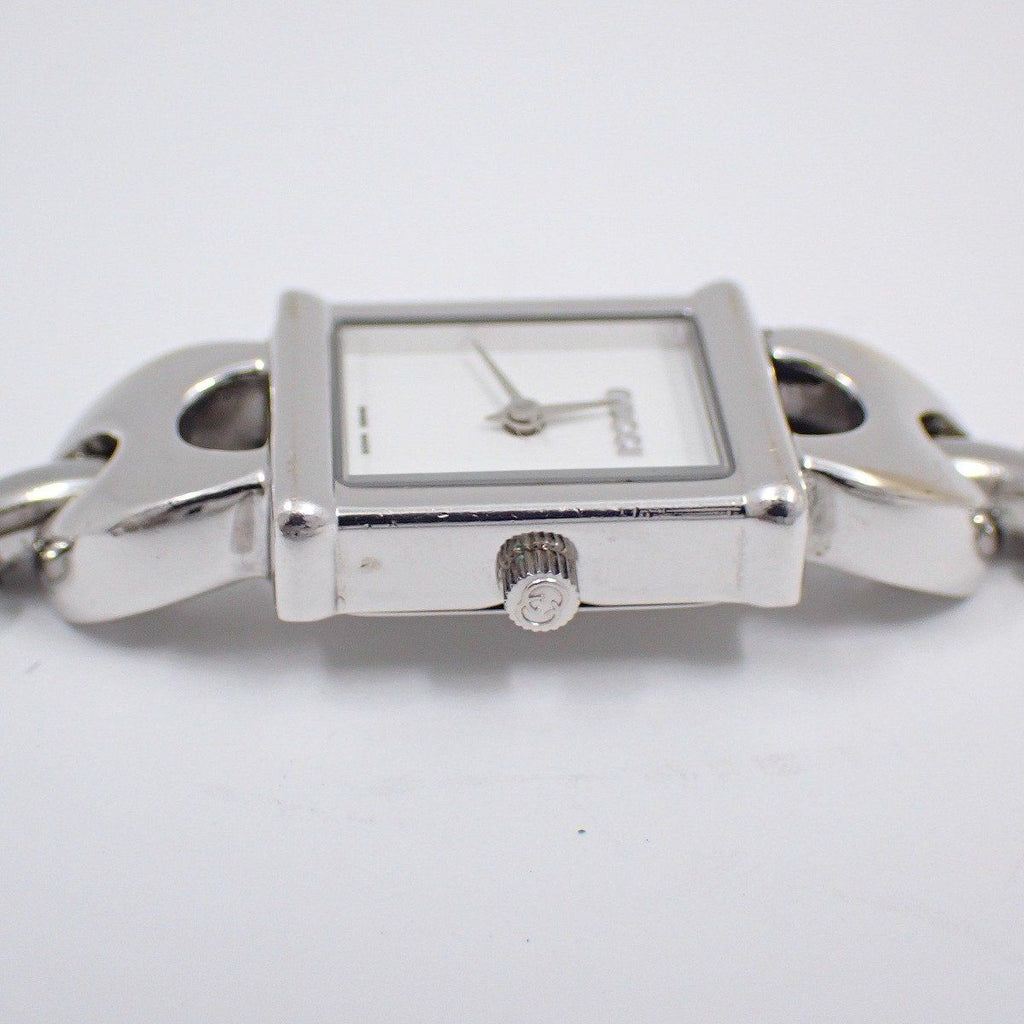 Gucci Quartz Watch Silver Color White Dial with 2 — view 6