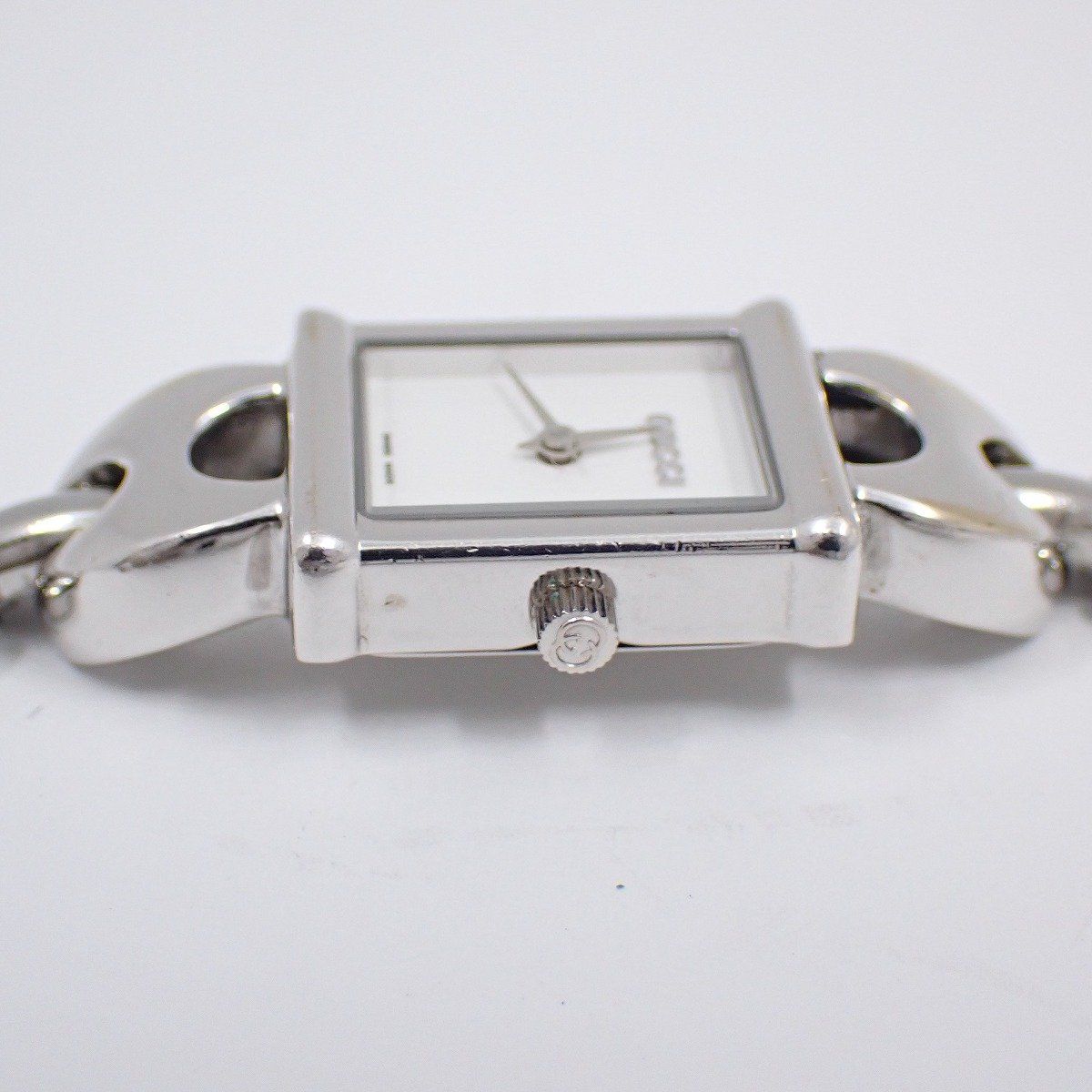 Gucci Quartz Watch Silver Color White Dial with 2 — view 6