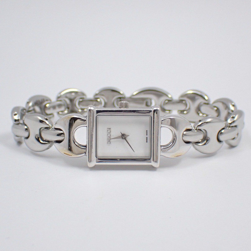 Gucci Quartz Watch Silver Color White Dial with 2 — view 2