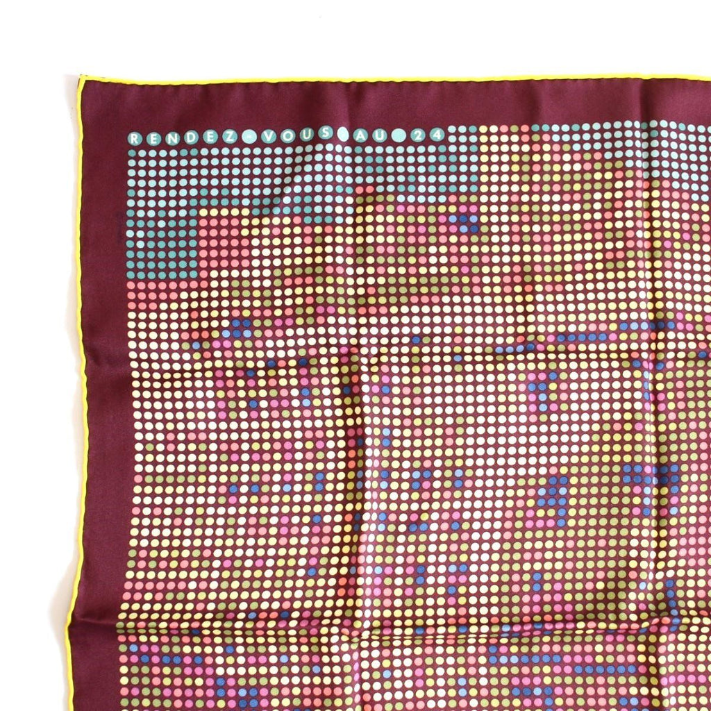 Hermes Carre 70 Scarf Rendez Vous AU 24 See You — view 2