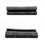 Louis Vuitton Discovery Compact Wallet Monogram Eclipse Gray Black — view 4