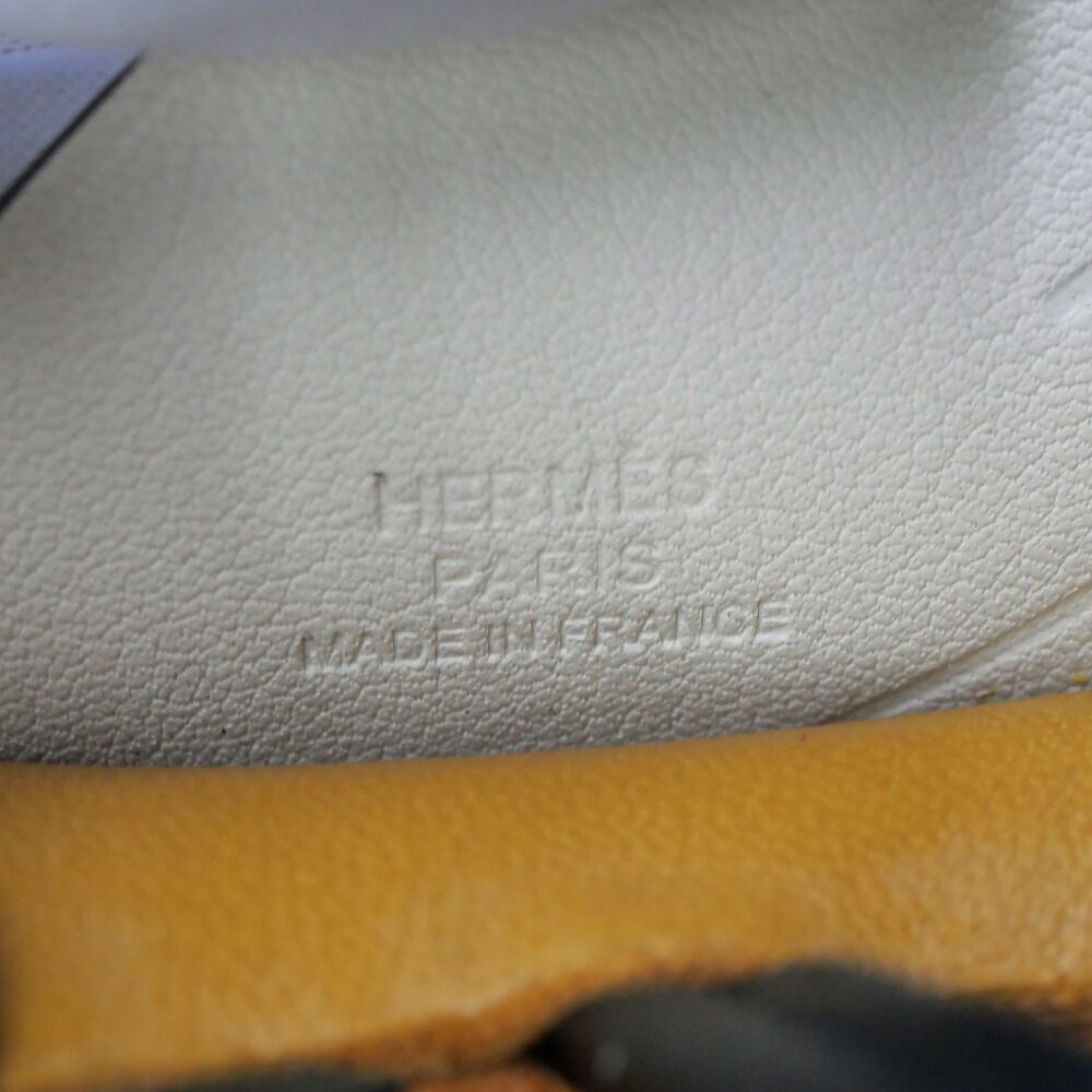 Hermes Pegasus MM Sesame Nata Black Bag Charm Leather — view 8