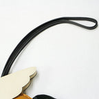 Hermes Pegasus MM Sesame Nata Black Bag Charm Leather — view 7