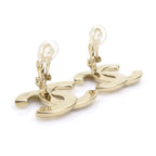 Chanel Earrings Gold — view 7